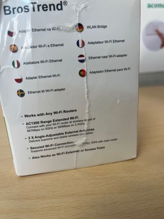 Ripetitore WiFi BrosTrend 5GHz Nuovo