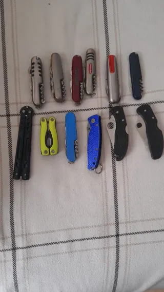 Lote 12 Navajas Multiusos