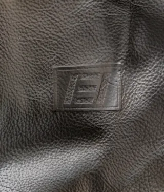 Giacca Vera Pelle Esercito Italiano Nera 54 XL