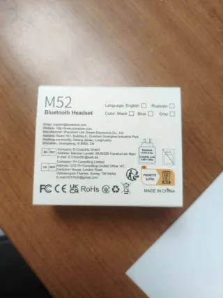 Auricular Bluetooth New Bee M52 Inalámbrico
