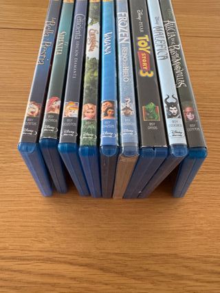 Pack Películas Disney y Pixar Blu-ray 01