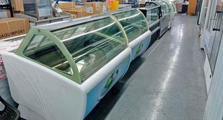 Vitrina expositora helados 12 sabores