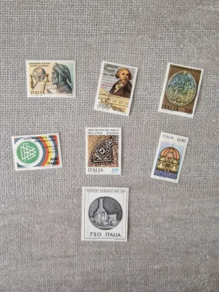 Serie francobolli Repubblica italiana