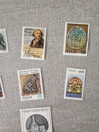 Serie francobolli Repubblica italiana