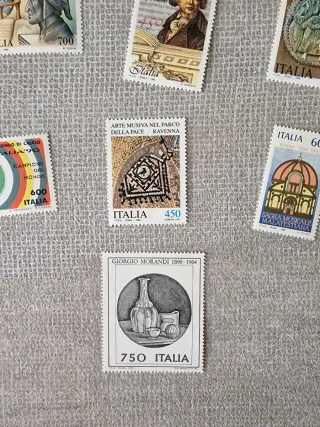 Serie francobolli Repubblica italiana