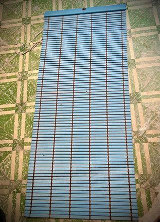 Persiana PVC Azul 87.5x206 cm