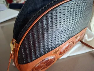 Borsa vintage Ceccanti & Orlandi pelle nera