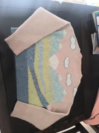 Jersey Stradivarius multicolor mujer Talla XS