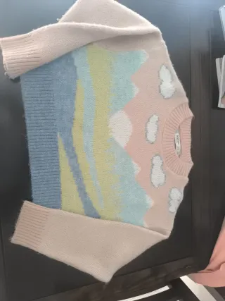 Jersey Stradivarius multicolor mujer Talla XS