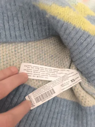 Jersey Stradivarius multicolor mujer Talla XS