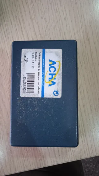 Calibradored de espesores analógico