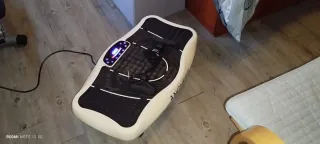 Plataforma vibratoria con mando,correas sujeción