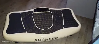 Plataforma vibratoria con mando,correas sujeción