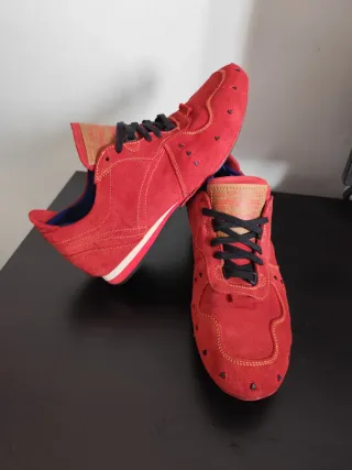 Zapatillas Levi's Hombre Casual Vintage Rojas