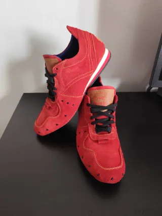 Zapatillas Levi's Hombre Casual Vintage Rojas