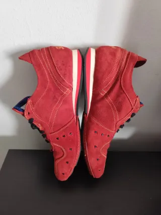 Zapatillas Levi's Hombre Casual Vintage Rojas