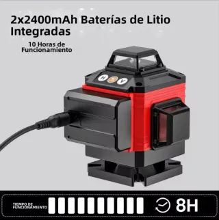 Nivel Láser 4D 16 Líneas Trípode Maletín