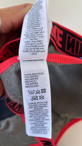 Sujetador deportivo Nike