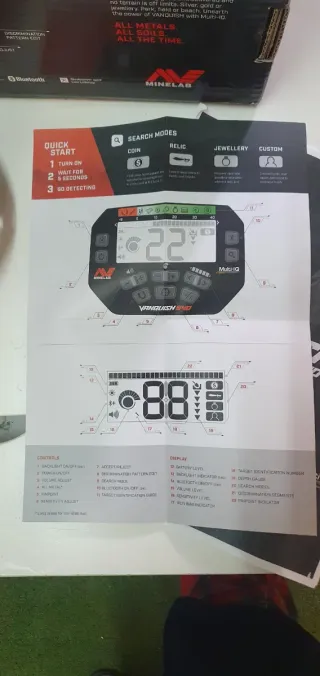 Detector de Metales Minelab Vanquish 540