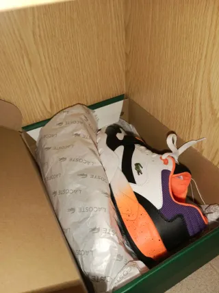 ZAPATILLAS LACOSTE GAME TRAIN PRO NUEVAS !!