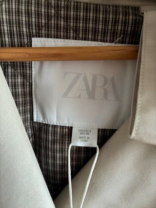 Chaqueta Zara acolchada con pelo
