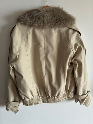 Chaqueta Zara acolchada con pelo