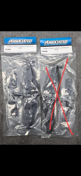 Peças para carro RC