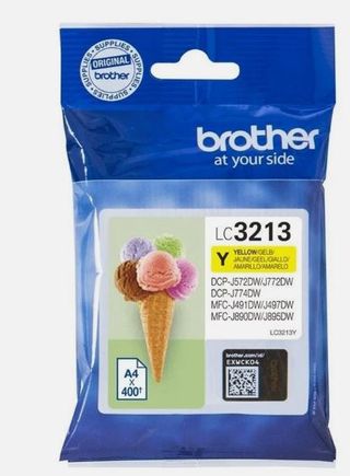 CARTUCCIA INCHIOSTRO GIALLO ORIGINALE BROTHERnuova