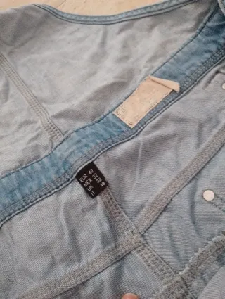 Mono vaquero hombre azul