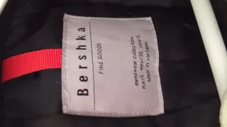 Parka Bershka Talla S Marrón Verde