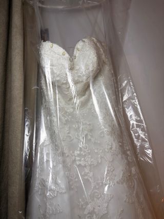 Vestido de Novia Blanco Marca aire Barcelona