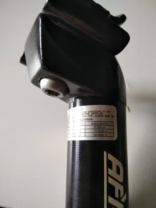 Tija sillín AFX para bicicleta