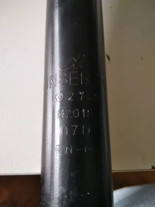 Tija sillín AFX para bicicleta