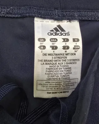 Bañador bóxer Adidas negro con rayas de colores