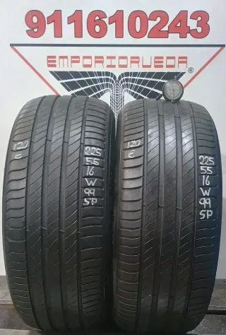 225 55 16 W MICHELIN RUEDA AL 90% VIDA UTIL