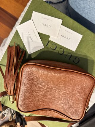 Bolso Gucci Soho Disco Marrón