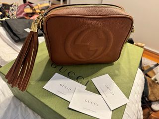 Bolso Gucci Soho Disco Marrón