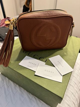 Bolso Gucci Soho Disco Marrón