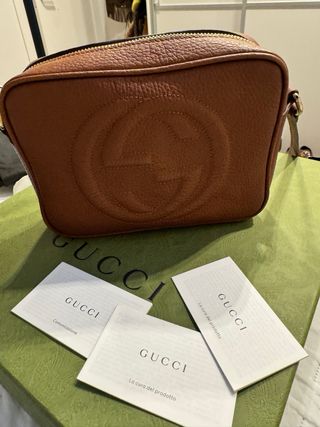 Bolso Gucci Soho Disco Marrón