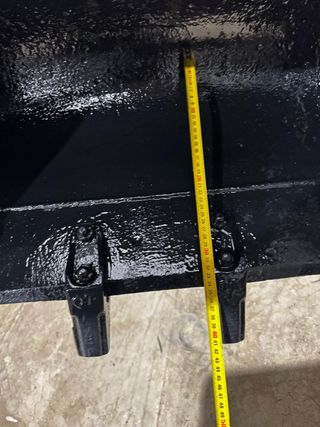 Cazo Excavadora Negro