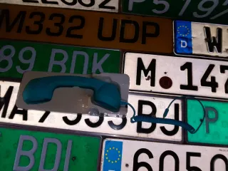 Teléfono Vintage Phontastic Azul