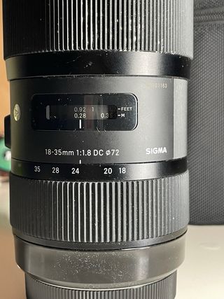 Sigma 18-35mm f/1.8 DC HSM Art para Canon
