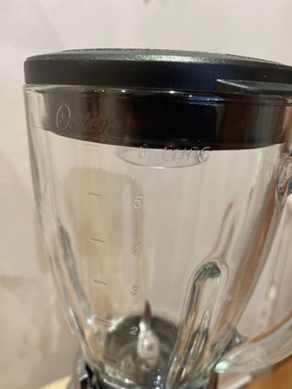 Batidora Oster Vaso Vidrio Cromada