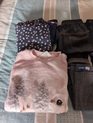 Lote Ropa Invierno Talla 10 Niña