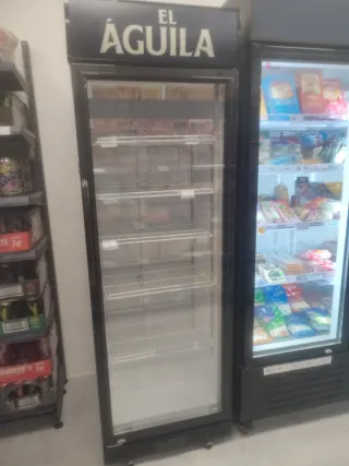 Nevera expositor cristal