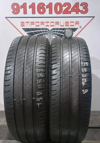 215 65 16C T MICHELIN RUEDA AL 90% VIDA UTIL