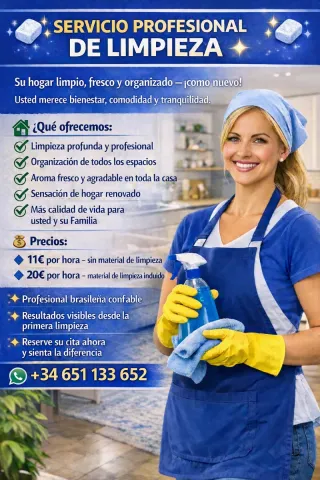 servicios de limpieza