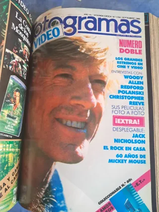 11 revistas Fotogramas 1988