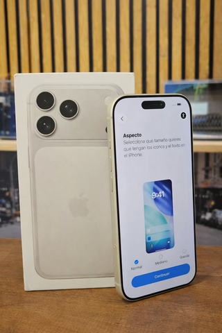 IPHONE 17 PRO MAX 1TB PLATA 100% BATERÍA