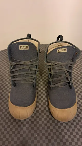 Botas Solognac Azul y Beige